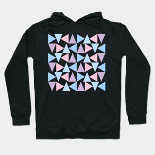 Seamless pattern with triangles Hoodie